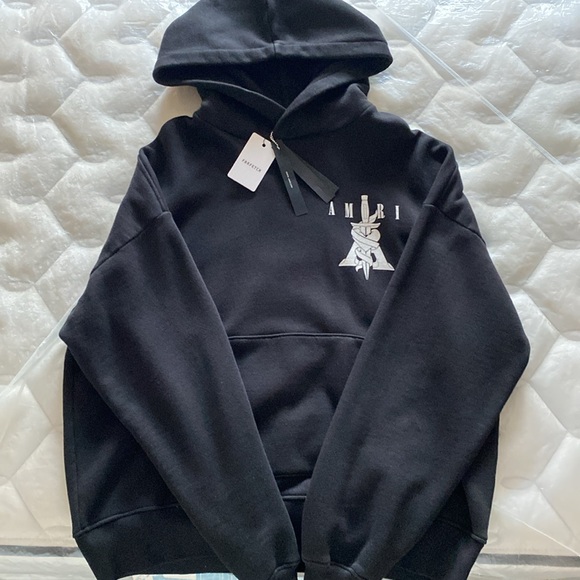 Amiri Dagger Oversized Hoodie - Picture 1 of 15